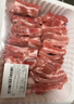 【180天白豬家庭裝】冰鮮豬肋排帶軟骨1kg 曬單實(shí)拍圖