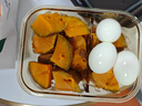 京東京造 飯盒 學(xué)生上班族高硼硅玻璃便當盒微波爐保鮮盒（二分格1050ml） 曬單實(shí)拍圖
