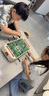 貝初眾兒童桌上足球桌游桌面足球對戰臺冰壺飛行棋游戲桌2025火的玩具 加大加寬【全新升級】六桿足球桌 6-8歲10-12男女孩生日禮物9益智7 曬單實(shí)拍圖