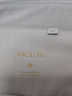 威可多（VICUTU）男士短袖襯衫高端商務(wù)正裝易打理純色半袖襯衣灰色44190/108B 曬單實(shí)拍圖