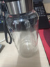 新款玻璃杯泡茶水分離帶茶倉大容量加厚水杯 大容量噸噸杯【送杯套+茶隔+提手】 【1000ML】 曬單實拍圖