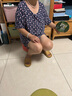 宜而爽【冰絲睡裙】女士梭織連衣裙可外穿短袖家居服性感睡衣女 曬單實拍圖