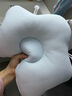活石（LIVING STONES）定型枕頭嬰兒0-6個(gè)月睡圓頭嬰兒枕頭0-1歲糾正偏頭型新生兒童枕頭 白藍 【0-6個(gè)月】7A抗菌+涼暖雙面 0-2歲寶寶定型枕頭可機洗 曬單實(shí)拍圖