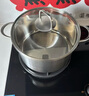 雙立人（ZWILLING）不銹鋼鍋具套裝無涂層炒鍋煲湯鍋蒸鍋奶鍋泡面鍋家用廚具 曬單實(shí)拍圖