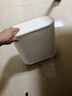 LYNN窄縫垃圾桶10L 衛(wèi)生間帶蓋按壓開(kāi)蓋大號(hào)米白 廚房浴室專用大容量 曬單實(shí)拍圖