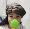 布塔重磅真絲桑蠶絲遮白發(fā)貝雷帽出行旅游氣質(zhì)復(fù)古拍照蓓蕾時(shí)尚百搭 奶茶色 曬單實(shí)拍圖