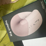 羅技（Logitech）Lift人體工學(xué)鼠標 垂直鼠標 小手鼠標 無線藍牙鼠標 3臺設(shè)備秒切換 帶Logi Bolt接收器 粉色 曬單實拍圖
