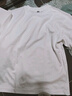優(yōu)衣庫男女裝大師T AIRism寬松圓領(lǐng)T恤五分袖短袖475355 465185 475355/00白色 L /175/100A 曬單實(shí)拍圖