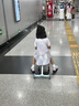 babycare兒童行李箱可坐騎男女孩可登機寶寶拉桿箱旅行箱19吋納米極光 曬單實(shí)拍圖