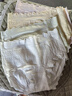 貓人4條女士?jī)?nèi)褲女純棉嬰兒棉10a桑蠶絲底襠高彈大碼中腰舒適透氣L 曬單實(shí)拍圖