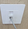 公牛（BULL）墻壁插座 G07系列 二位電腦帶電話(huà)插座 G07T212 象牙白 暗裝 曬單實(shí)拍圖