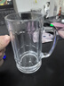 青蘋果啤酒杯輕奢家用大容量玻璃杯商用KTV扎啤杯 支持蘇超 叫南哥 大容量啤酒把杯單只裝380ml 曬單實拍圖