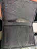 新秀麗（Samsonite）男士商務(wù)卡包多功能牛皮名片夾錢(qián)包禮盒男士生日禮物TK6 曬單實(shí)拍圖