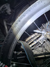 迪卡儂（DECATHLON）旅行自行車(chē)RIVERSIDE100平把鋼架公路山地前后鋼制V剎 磨砂黑 S碼 155-172CM 28英寸 曬單實(shí)拍圖