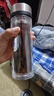 富光雙層玻璃杯 茶水分離泡茶杯 高硼硅水杯子辦公商務(wù)車載男女士 曬單實(shí)拍圖