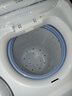 海爾（Haier）半自動(dòng)雙缸洗衣機(jī)大容量家用雙桶雙電機(jī)強(qiáng)勁動(dòng)力深層去污洗脫分離動(dòng)平衡脫水抗菌波輪 以舊換新 12公斤小神泡凈洗+一級(jí)能效+玻璃上蓋+噴淋漂洗 曬單實(shí)拍圖