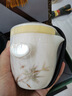 典躍旅行茶具套裝高檔羊脂玉白瓷快客杯一壺四杯車(chē)載戶外便攜式泡茶壺 如意快客杯知足常樂(lè) 曬單實(shí)拍圖