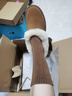 UGG【雙11搶先購(gòu)】秋季新款女士厚底懶人毛毛鞋 1166733CHE|栗色37 曬單實(shí)拍圖