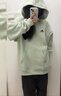 adidas休閑舒適寬松加絨連帽夾克外套男女秋冬阿迪達斯官方輕運動(dòng) 中麻灰   L 曬單實(shí)拍圖