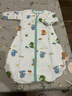 寶寶睡袋春夏秋薄男女?huà)雰悍捞弑磺锒窦兠藜啿妓鼕A棉四季通用 前6后4款-軟萌恐龍 M碼（衣長(cháng)80cm建議6-15個(gè)月左右 曬單實(shí)拍圖