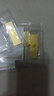 菜百首飾 足金Au999.9黃金金磚收藏禮品 “財富”金條 30克 曬單實(shí)拍圖
