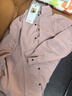 棉之雪春秋季潮牌情侶粉色休閑襯衫外套男寬松通勤外搭中性襯衫 粉紅色 L 【165-172CM 110-140斤】 曬單實(shí)拍圖