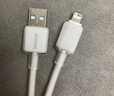 倍思蘋(píng)果充電線(xiàn)快充線(xiàn) 適用iPhone14/13/12/11Pro Max/xs/iPadPro/Air2/mini平板車(chē)載 冰透白 1米 曬單實(shí)拍圖