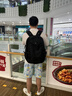 瑞戈商務(wù)大容量雙肩包出差通勤戶外背包旅行輕便筆記本電腦包 黑色 曬單實拍圖