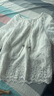 對白萊賽爾重工刺繡蕾絲白襯衫女2026夏季新款高級感小眾長(cháng)袖襯衣 月光白 L 曬單實(shí)拍圖