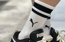 彪馬（PUMA）吸汗透氣籃球跑步訓練1雙棉襪中襪男女運動(dòng)襪907012 白色-03 EU:35-38 規格:21-22 曬單實(shí)拍圖
