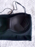 多情貓小胸升杯吊帶【2025四季聚攏款】抹胸防走光 黑色L  【36/80AB】 曬單實(shí)拍圖