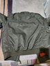 馬登工裝美式復古MA1飛行員棉服夾克男秋冬加厚棉襖棒球服上衣外套 綠色 XL 曬單實(shí)拍圖