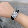 安普里奧·阿瑪尼（Emporio Armani）官方正品滿天星小方表系列女手表女士太陽(yáng)紋表盤復(fù)古皮帶送禮物 黑色AR11623 32mm 曬單實(shí)拍圖