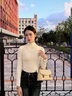 CinvaiKrose劍橋包包女包2025年新款斜挎包單肩包女士小手提包教師節(jié)禮物生日 米色【送女友老婆女生禮物走心】 曬單實(shí)拍圖