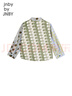 jnby by JNBY江南布衣童裝秋長(cháng)袖純棉襯衫音符圖案拼接男女童兒童1N8213320 489藍綠系組合 140 cm 曬單實(shí)拍圖