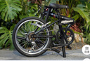 大行（DAHON）D6折疊自行車(chē)20英寸6速入門(mén)級折疊車(chē)成人學(xué)生通勤休閑單車(chē)KBC061 消光黑 曬單實(shí)拍圖