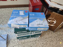 得力（deli）【缺頁(yè)十倍賠】白令海三聯(lián)二等分可撕邊針式電腦打印紙 彩色(白紅黃)送貨單 1000頁(yè)241-3-1/2CS 曬單實(shí)拍圖