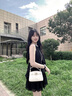 CinvaiKrose【葉一茜同款】凱莉包包女款2025年手提女包斜挎包教師節(jié)禮物生日 奶油白【送女友老婆女生禮物走心】 曬單實拍圖