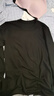 優(yōu)衣庫男裝HEATTECH Ultra Warm圓領(lǐng)T恤/長(cháng)袖保暖衣秋衣479525 479525/09黑色 M /170/95 曬單實(shí)拍圖