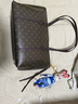 Tory Burch 湯麗柏琦【七夕禮物】 PERRY 單肩手提托特包女包TB 175324 黑咖色 200 OS 曬單實(shí)拍圖