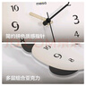 美世達（MEISD）熊貓鐘表掛鐘客廳2025新款簡(jiǎn)約現代輕奢高端創(chuàng  )意家用表掛墻時(shí)鐘 【常規款】 30*34cm 曬單實(shí)拍圖