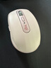 羅技（Logitech）大師系列 MX Anywhere 3S 靜音鼠標 無線藍牙雙模鼠標 商務辦公 便攜鼠標 茱萸粉 接收器另購 曬單實拍圖