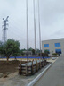 戶(hù)外304不銹鋼國旗桿可定制工程學(xué)校企業(yè)電動(dòng)升降錐形一體6米15米 5米（89+76mm）厚1.5mm 曬單實(shí)拍圖