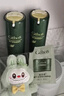 姬存希護膚品套裝正品素顏霜洗面奶蝸牛美肌四件套水乳精華面霜化妝品 黃瓜膠250g 全新日期 防偽可查 曬單實拍圖