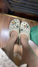 卡駱馳（crocs）經(jīng)典云朵Clog女沙灘洞洞鞋涼拖鞋206750 206750-2Y2  35  曬單實(shí)拍圖
