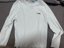 海瀾之家（HLA）長(cháng)袖T恤男25新款刺繡長(cháng)袖男秋季 本白37 2XL 185/100A 推薦165~180斤 曬單實(shí)拍圖