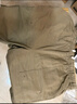 馬登工裝法式卡其色純棉運(yùn)動短褲男帆布休閑直筒五分褲男士夏季 卡其色 XL 曬單實(shí)拍圖
