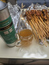 蘇泊爾（SUPOR）玻璃杯茶水分離男士水杯雙層高硼硅玻璃耐高溫大容量泡茶杯子禮物 行硯黑400mL 曬單實(shí)拍圖
