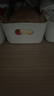 訪(fǎng)客（FK）收納盒 桌面收納盒雜物內衣收納盒玩具零食整理筐雜物儲物盒 3個(gè)裝30.5*20*12cm【大號】無(wú)蓋 曬單實(shí)拍圖