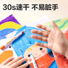 得力（deli）24色水溶性速干旋彩棒油畫棒旋轉(zhuǎn)出芯(混)(24色/筒)蠟筆炫彩棒套裝幼兒畫畫禮物 HM860-24 曬單實拍圖